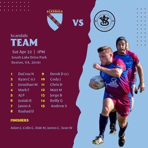 Image post by @scandalsrfc on Instagram