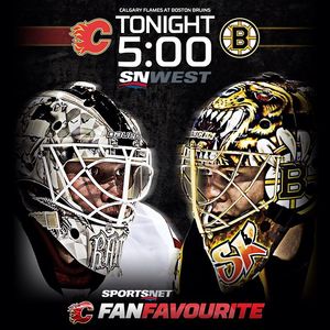 Image post by @nhlflames on Instagram