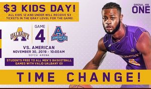 Image post by @ualbany_mbb on Instagram