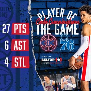 Image post by @detroitpistons on Instagram