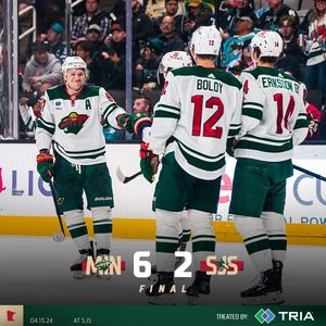 Image post by @minnesotawild on Facebook