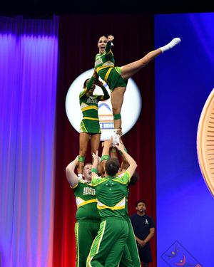 Image post by @teamaus_cheer on Instagram