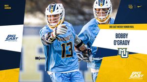 Image post by @MarquetteMLax on Twitter