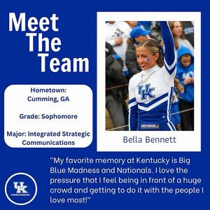 Image post by @kentuckycheer on Instagram