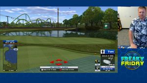 Video post by @GoldenTee on Facebook
