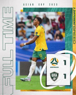 Image post by @socceroos on Instagram