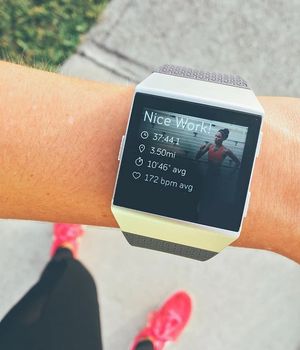 Image post by @fitbit on Instagram
