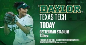 Image post by @baylorsoftball on Instagram