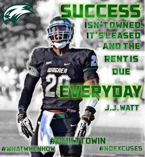 Image post by @wagner_football on Instagram