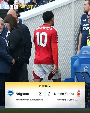 Image post by @BBCSport on Twitter