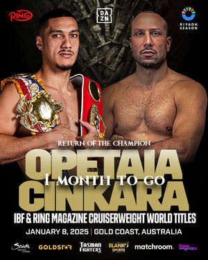 Image post by @MatchroomBoxing on Twitter