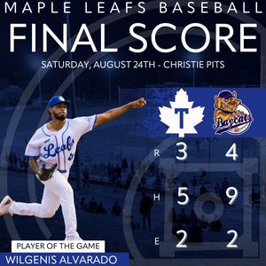 Image post by @mapleleafsbaseball on Instagram