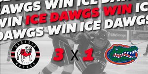Image post by @UGAHockey on Twitter