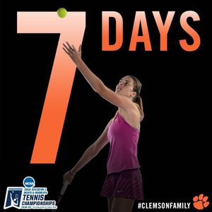 Image post by @clemsonwtennis on Instagram