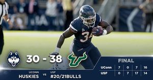 Image post by @uconnfootball on Instagram