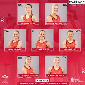 Image post by @walesnetball_ on Instagram