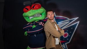 Image post by @bluejacketsnhl on Twitter