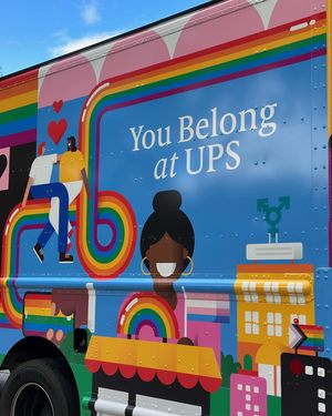 Image post by @ups on Instagram