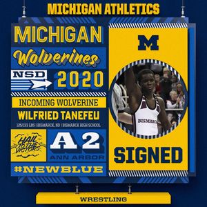 Image post by @umichwrestling on Instagram