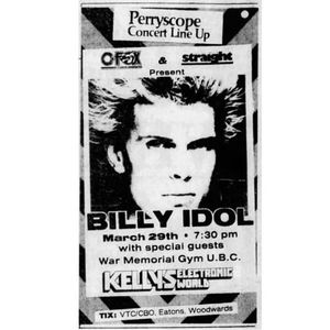 Image post by @billyidol on Instagram
