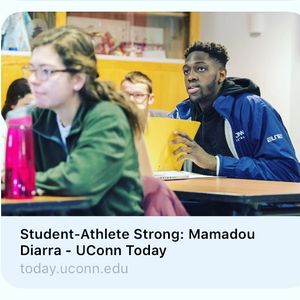 Image post by @uconnmbb on Instagram
