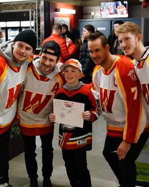 Image post by @NHLFlames on Twitter