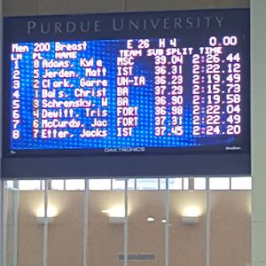 Image post by @purduewswimdive on Instagram