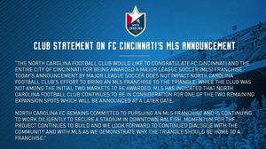 Image post by @northcarolinafc on Instagram