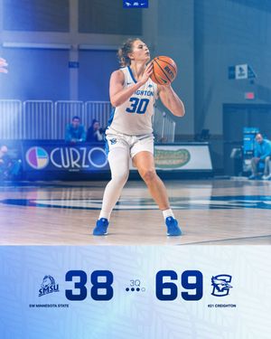 Image post by @CreightonWBB on Twitter