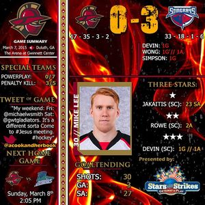 Image post by @atlgladiators on Instagram