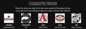 Image post by @ParrysPizzaJohnstown on Facebook