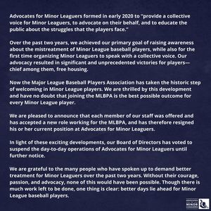 Image post by @milb_players on Instagram