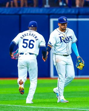 Image post by @RaysBaseball on Twitter/X