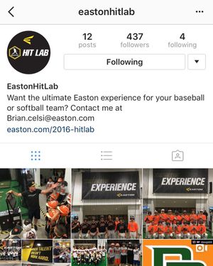 Image post by @eastonfastpitch on Instagram