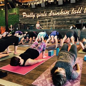 Image post by @yogapartylive on Instagram
