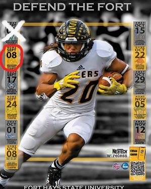 Image post by @fhsuathletics on Instagram