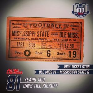 Image post by @olemissfb on Instagram