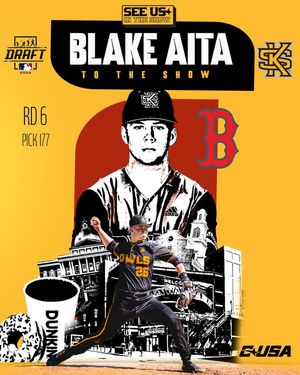 Image post by @ksuowlsbaseball on Instagram
