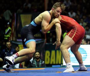 Image post by @adidaswrestling on Instagram
