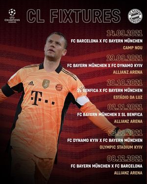Image post by @fcbayern on Instagram