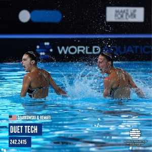 Image post by @usaartisticswimming on Instagram