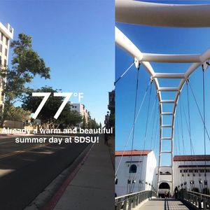 Image post by @sdsuadmissions on Instagram
