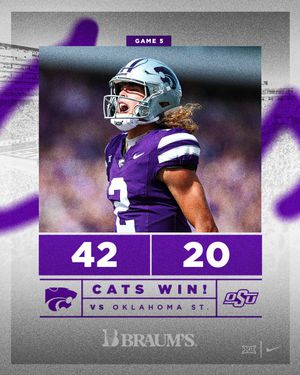 Image post by @KStateFB on Twitter