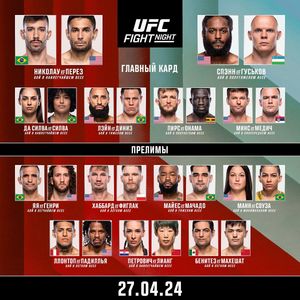 Image post by @ufceurasia on Instagram