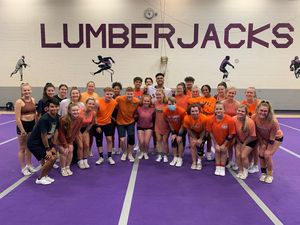 Image post by @sfa_cheer_ on Instagram