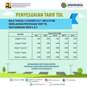 Image post by @official.jasamarga on Instagram