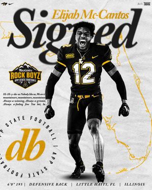 Image post by @appstate_fb on Instagram