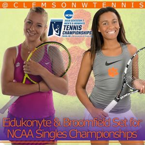 Image post by @clemsonwtennis on Instagram