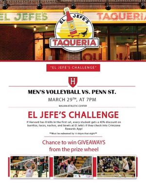 Image post by @harvardmvball on Instagram