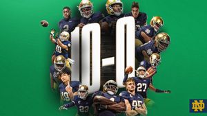 Image post by @NDFootball on Twitter